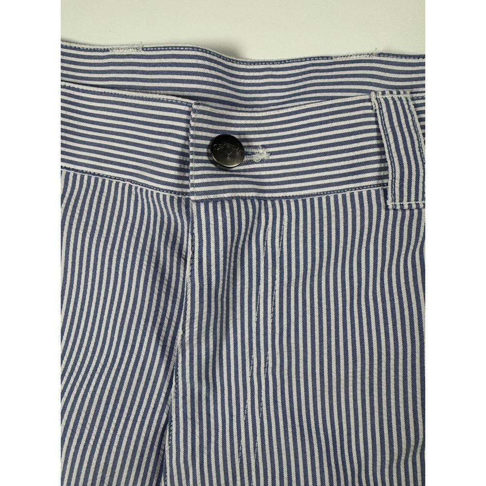 Callaway Shorts Mens 36 Blue White Striped‎ Golf Performance Lightweight Classic - Picture 6 of 8